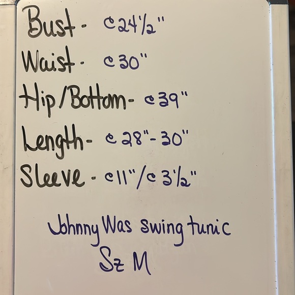Johnny Was swing tunic - Picture 5 of 13